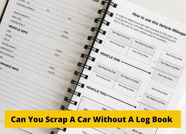 Can You Scrap A Car Without A Log Book